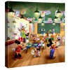 Kinkade Disney Minis: Mickey and Minnie Schoolhouse