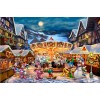 Disney Mickey and Minnie Christmas Market. by Thomas Kinkade Studios
