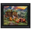 Thomas Kinkade Brushstroke Vignette: Harry Potter Hagrid&rsquo;s Hut
