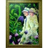 Garden Interlude by Otto de Souza Aguiar (Original Oil)