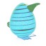 Borowski Kiwi Egg, Light Blue (24-02-92)