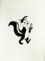 Chuck Jones Fine Art Etching: Pepe Le Pew