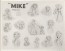 Disney Publication Model Sheet: Mike (Peter Pan)