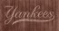 New York Yankees Logo (Brown) by Mike Kupka