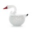 Borowski Cygnet Bowl, White (24-04-60)