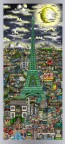 Midnight in Paris by Charles Fazzino (Deluxe)