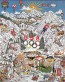 Olympic Games, 2002, Salt Lake City by Charles Fazzino