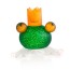 Borowski Frosch (frog) Candle Holder, Green (24-01-58)