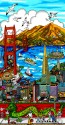 High Over San Francisco! by Charles Fazzino