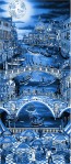 Midnight in Venice by Charles Fazzino (AP Blue)