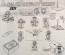 Disney Photostat Model Sheet: Donald's Happy Birthday
