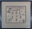 Disney Photostat Model Sheet: Donald's Happy Birthday framed