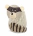 Borowski Bandito Small Grey Vase (24-15-00) 