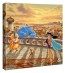 Kinkade Disney Minis: Jasmine Dancing In The Desert Sunset