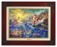 Kinkade Disney Canvas Classics: The Little Mermaid (Classic Brandy Frame)