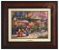 Kinkade Disney Canvas Classics: Mickey and Minnie Sweetheart Caf&eacute; (Classic Burl Frame)