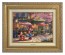 Kinkade Disney Canvas Classics: Mickey and Minnie Sweetheart Caf&eacute; (Classic Antique Gold Frame)
