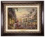 Kinkade Disney Canvas Classics: Minnie Rocks the Dots On Rodeo Drive (Classic Aged Bronze Frame)