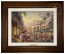 Kinkade Disney Canvas Classics: Minnie Rocks the Dots On Rodeo Drive (Classic Espresso Frame)