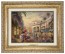 Kinkade Disney Canvas Classics: Minnie Rocks the Dots On Rodeo Drive (Classic Antique Gold Frame)