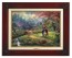 Kinkade Disney Canvas Classics: Mulan Blossoms Of Love (Classic Brandy Frame)