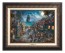 Kinkade Disney Canvas Classics: Pirates Of the Caribbean (Classic Aged Bronze Frame)