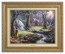 Kinkade Disney Canvas Classics: Snow White Discovers the Cottage (Classic Antique Gold Frame)