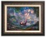 Kinkade Disney Canvas Classics: Tangled (Classic Aged Bronze Frame)