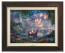 Kinkade Disney Canvas Classics: Tangled (Classic Espresso Frame)