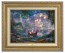 Kinkade Disney Canvas Classics: Tangled (Classic Antique Gold Frame)