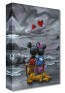 Treasures on Canvas: Mickey and Minnie Forever Love by Jim Warren