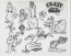 Crazy with the Heat Photostat Model Sheet: Goofy II