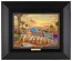 Kinkade Disney Canvas Classics: Jasmine Dancing in the Desert Sunset (Classic Black Frame)