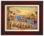 Kinkade Disney Canvas Classics: Jasmine Dancing in the Desert Sunset (Classic Brandy Frame)