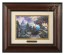 Kinkade Disney Brushworks: Cinderella Wishes Upon A Dream (Classic Burl Frame)