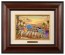 Kinkade Disney Canvas Classics: Rapunzel Dancing in the Sunlit Courtyard (Classic Burl Frame)