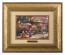 Kinkade Disney Brushworks: Mickey and Minnie Sweetheart Caf&eacute; (Classic Antique Gold Frame)