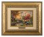 Kinkade Disney Brushworks: Mickey and Minnie Sweetheart Central Park (Classic Antique Gold Frame)
