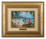 Kinkade Disney Brushworks: Mickey and Minnie In Hawaii (Classic Antique Gold Frame)
