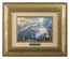 Kinkade Disney Brushworks: Tinker Bell And Peter Pan Fly To Neverland (Classic Antique Gold Frame)