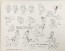 Disney Publication Model Sheet: The Dragon III (Winnie the Pooh)