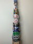 Hand Painted Baseball Bat by Charles Fazzino