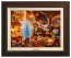 Kinkade Disney Canvas Classics: Geppetto's Pinocchio (Classic Espresso Frame)