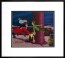 Peter Pan and Hook (Marc Davis) framed