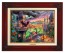 Kinkade Disney Canvas Classics: Maleficent (Classic Brandy Frame)