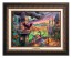 Kinkade Disney Canvas Classics: Maleficent (Classic Aged Bronze Frame)