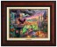 Kinkade Disney Canvas Classics: Maleficent (Classic Burl Frame)