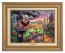 Kinkade Disney Canvas Classics: Maleficent (Classic Antique Gold Frame)