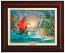 Kinkade Disney Canvas Classics: Moana (Classic Burl Frame)