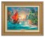 Kinkade Disney Canvas Classics: Moana (Classic Antique Gold Frame)